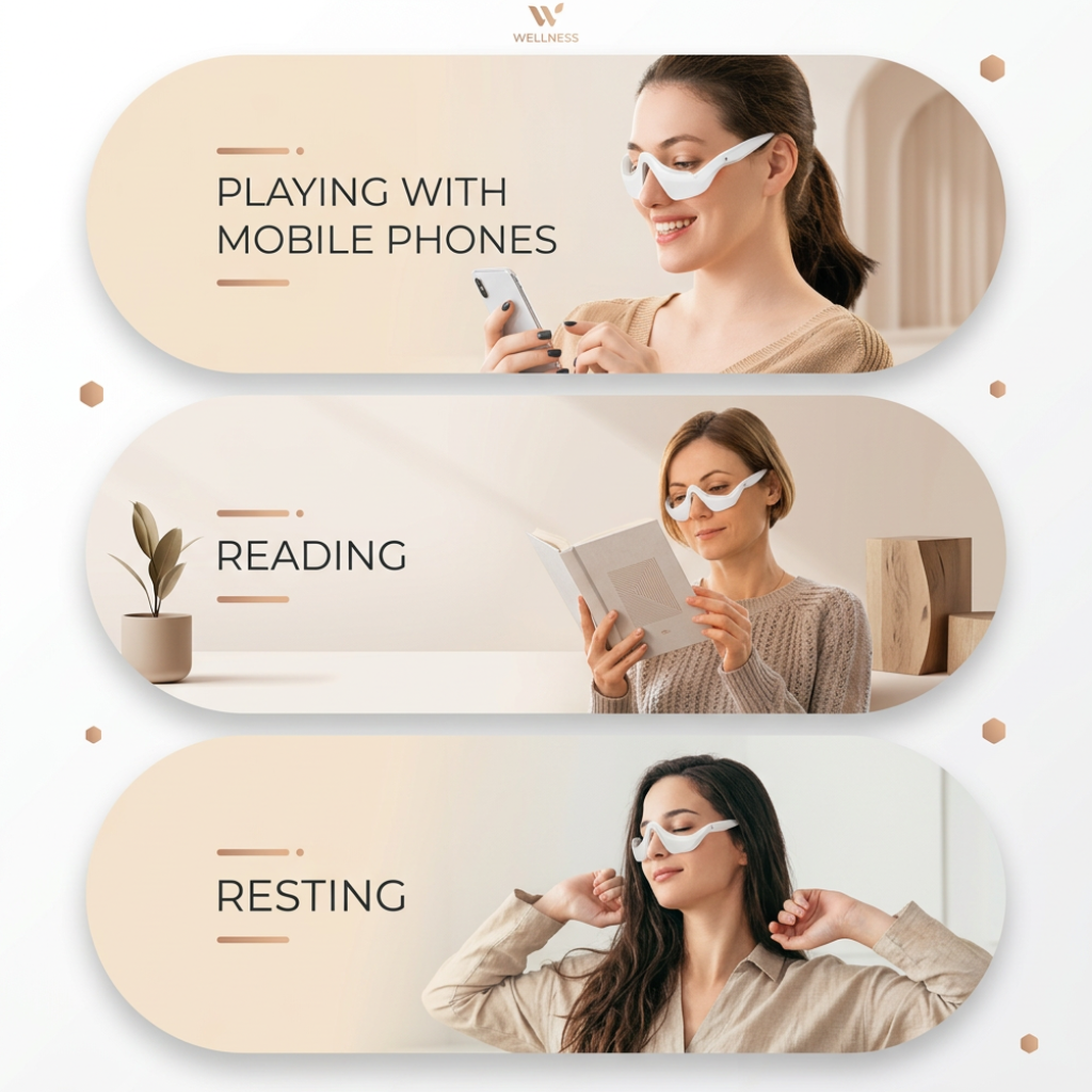 EyeRelief Pro – 3D EMS Eye Massager Glasses